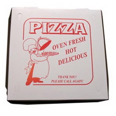 QUALITY CARTON & CONVERTING Quality Carton & Converting 7010SP CPC 10 in. Claycoat Pizza Box - Case of 100 7010SP  CPC